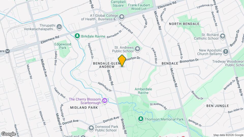 23 Ada Crescent Map and Location Details