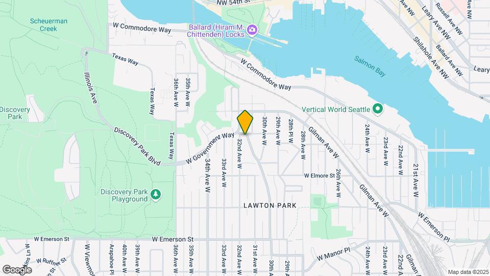 4351 31st Ave W, Unit 2 Map and Location Details
