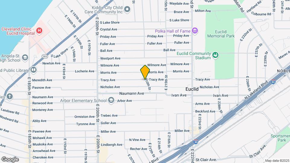 20996 Tracy Ave Map and Location Details