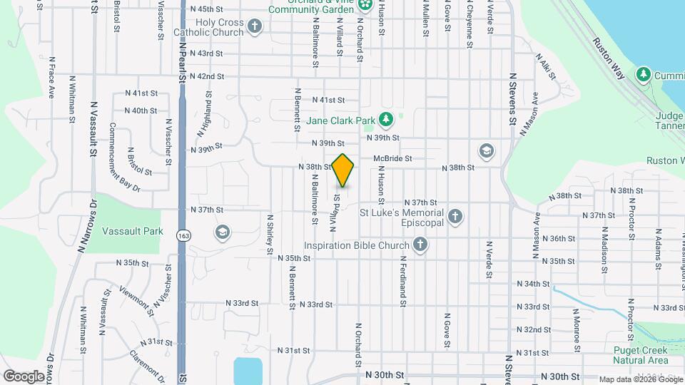 3723 N Villard St Map and Location Details