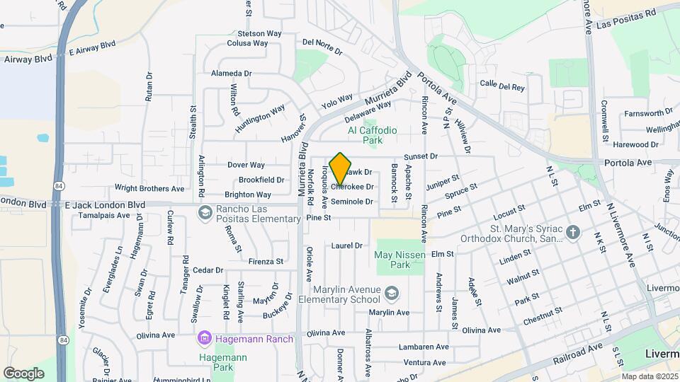 819 Cherokee Dr Mapa y Detalles de la Ubicación