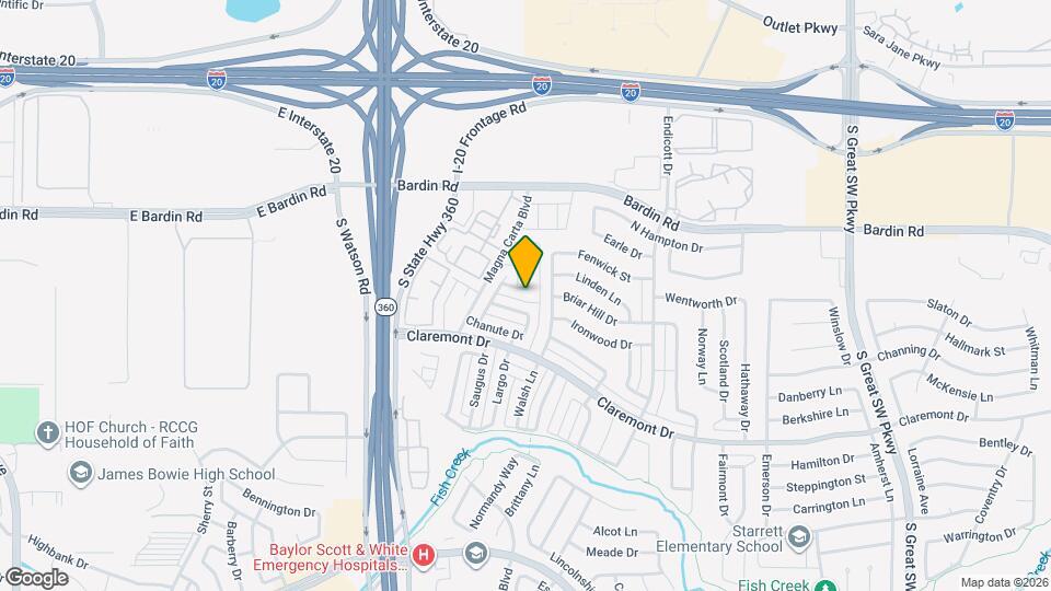 2907 Stinwick Ln Map and Location Details