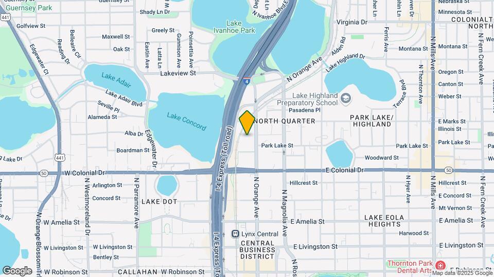 860 N Orange Ave, Unit 268 Map and Location Details