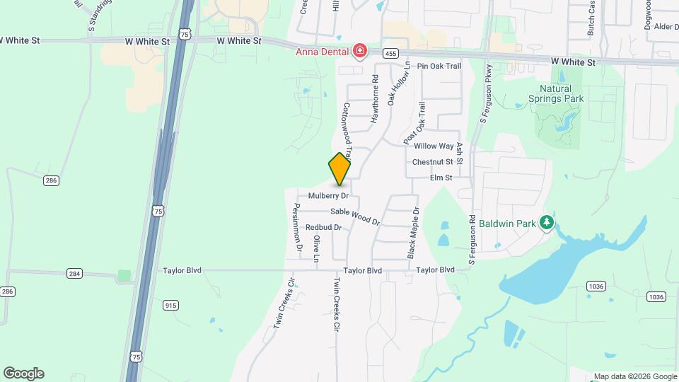 2132 Mulberry Dr Map and Location Details