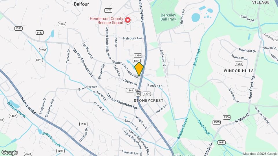 2324 Greater Druid Hills Blvd Map and Location Details