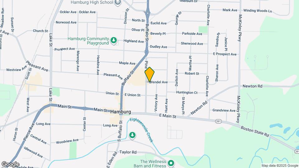 105 Pine St Map and Location Details