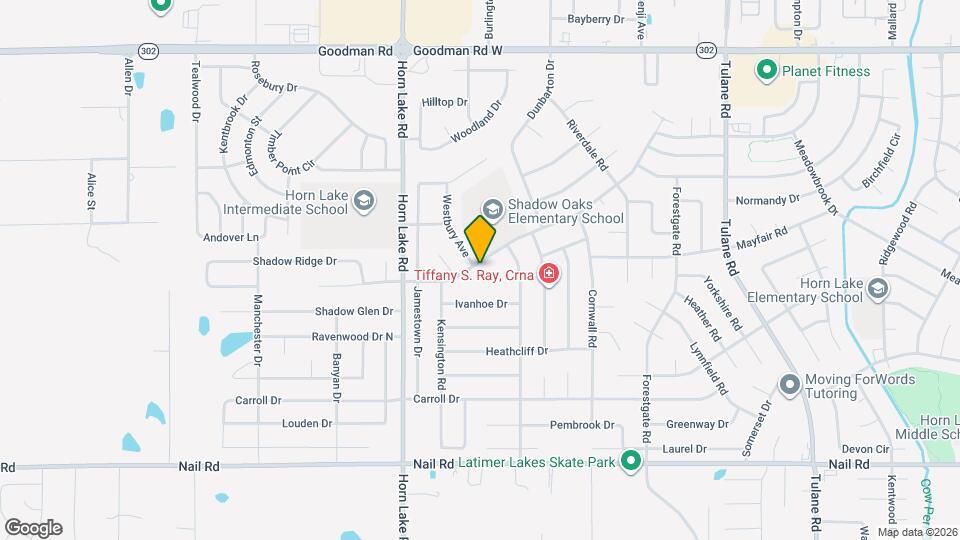 3815 Shadow Oaks Pkwy Mapa y Detalles de la Ubicación