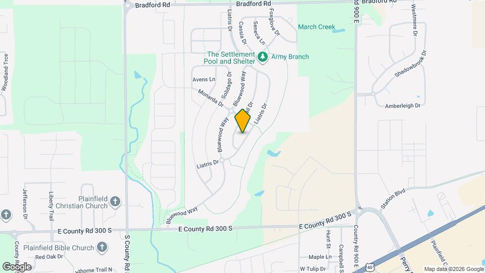 2608 Liatris Dr Map and Location Details