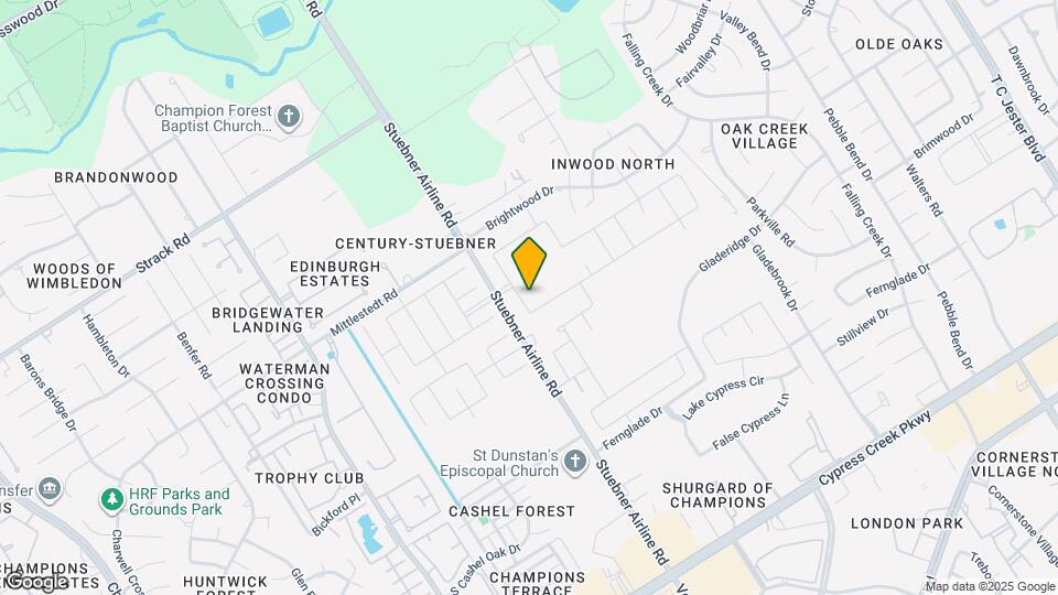 14622 Cypress Creek Landing Map and Location Details