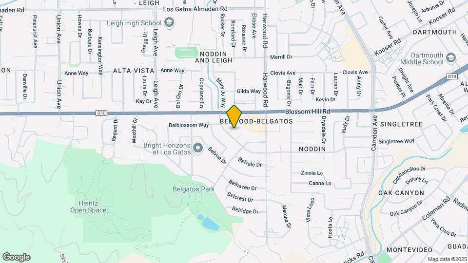 132 Belwood Ln Mapa y Detalles de la Ubicación