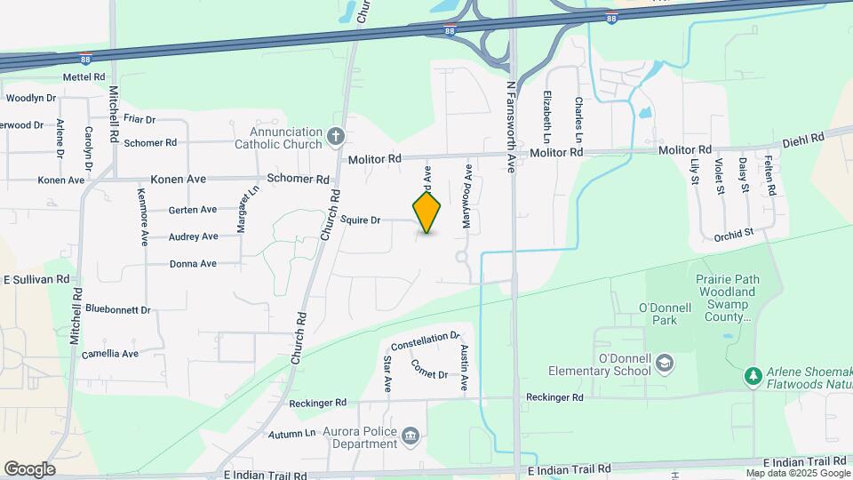 1665 Shamrock Ct Map and Location Details