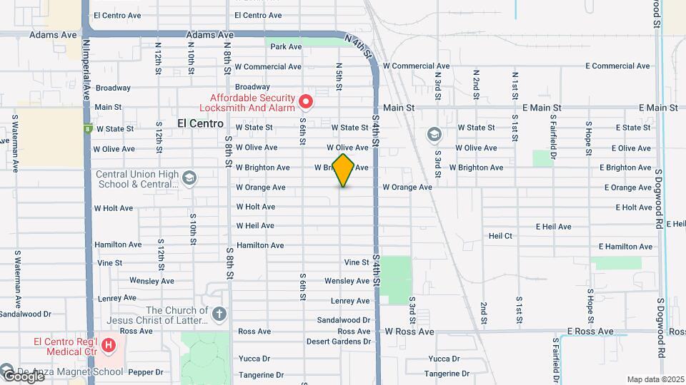 491-493 W Orange Ave Mapa y Detalles de la Ubicación