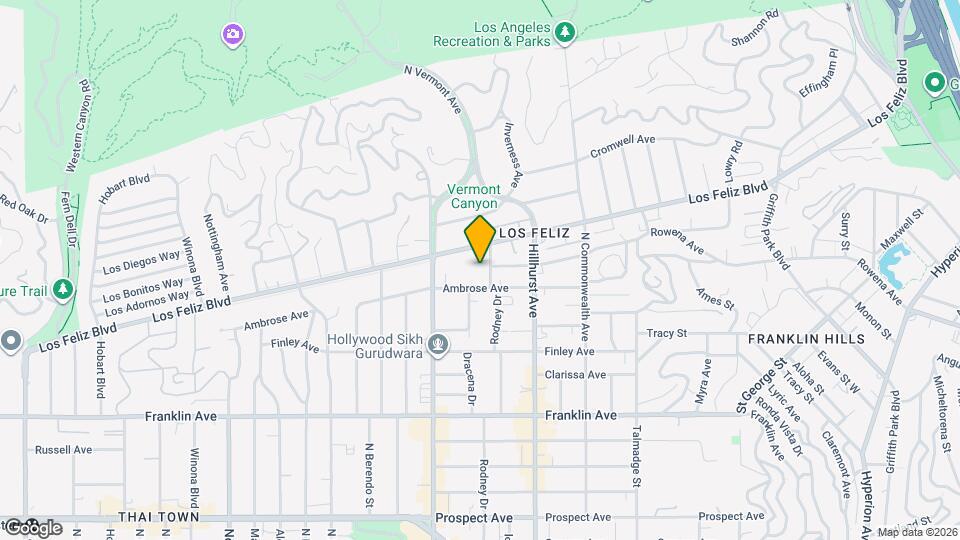 2123 Rodney Dr, Unit 303 Map and Location Details