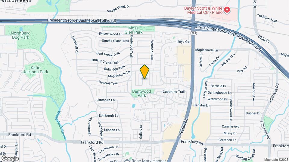 18716 Thorntree Ln Map and Location Details