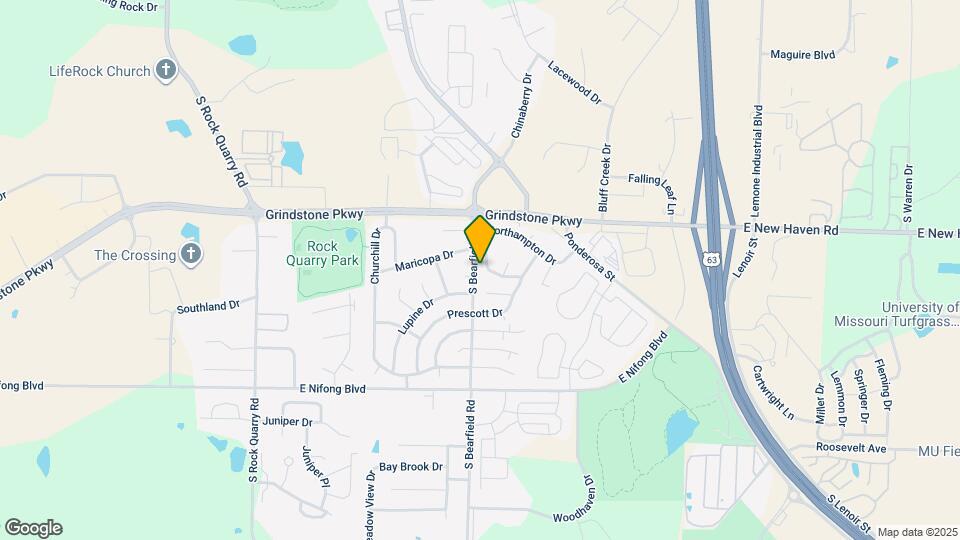 3519 La Mesa Dr Map and Location Details