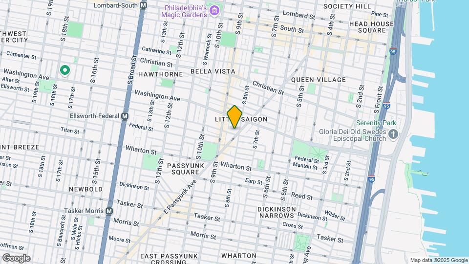 1126 E Passyunk Ave Map and Location Details