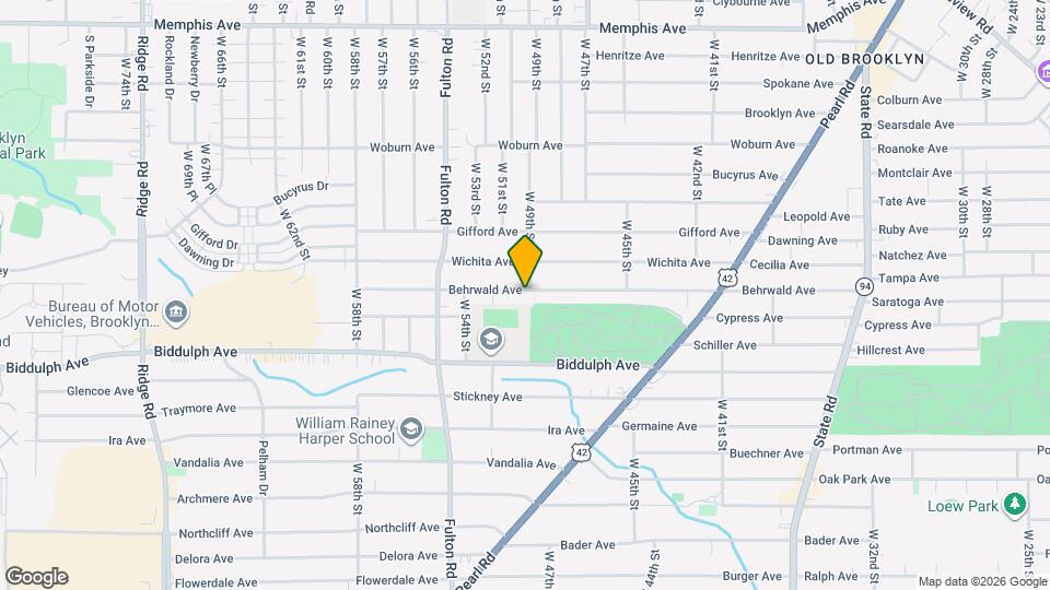 4905 Behrwald Ave Map and Location Details
