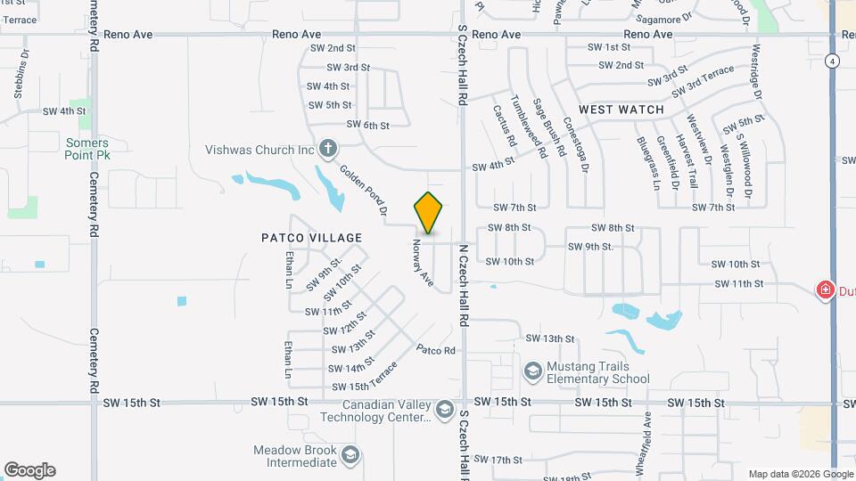 925 Switzerland Ave Mapa y Detalles de la Ubicación