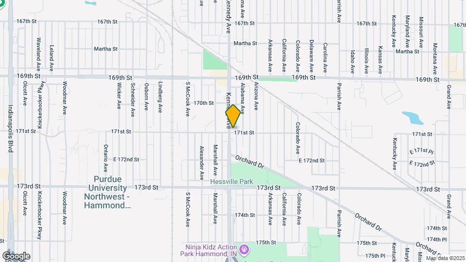 7051 Kennedy Ave Map and Location Details