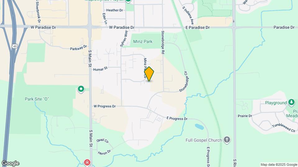 284 Minz Park Cir Map and Location Details