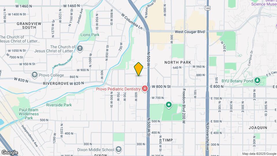 872 600 W, Unit 872 Map and Location Details