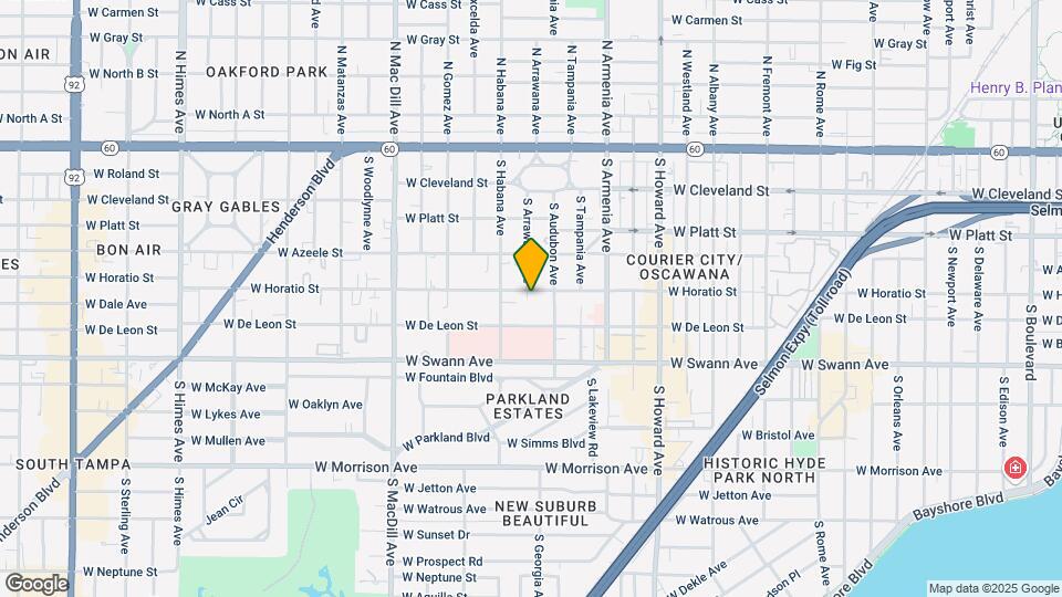 2622 W Horatio St Map and Location Details
