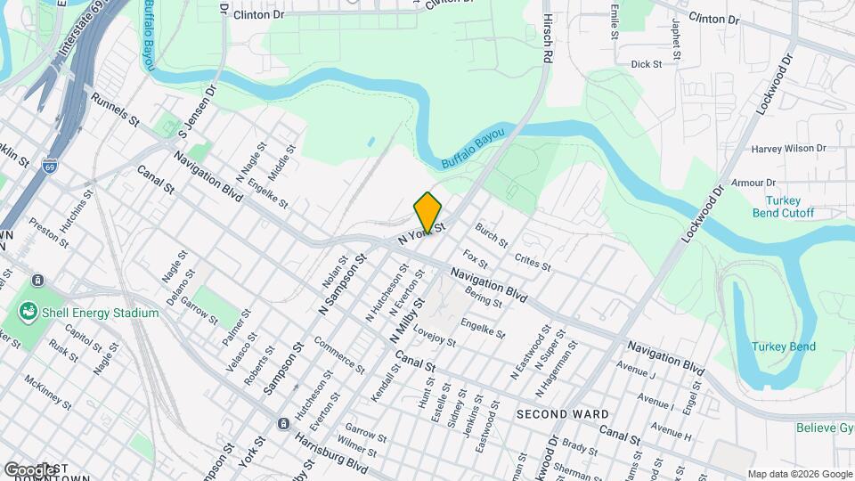 422 N Hutcheson St Map and Location Details