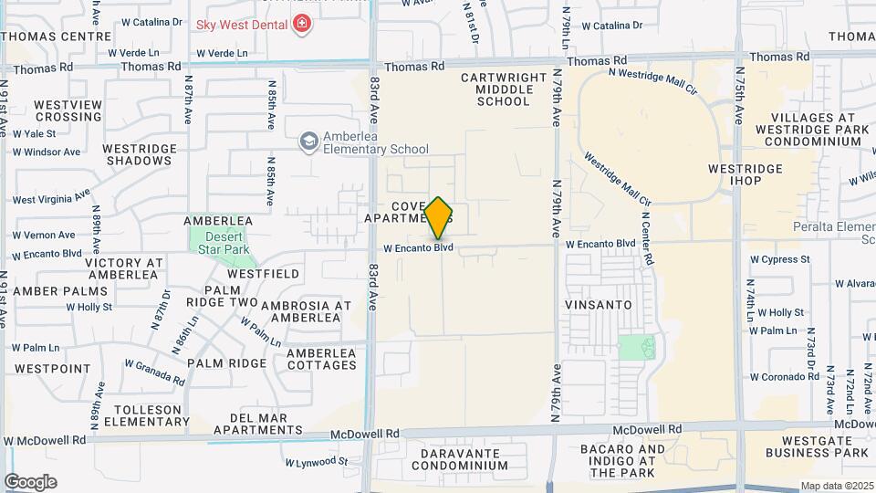 8200 W Encanto Blvd Map and Location Details