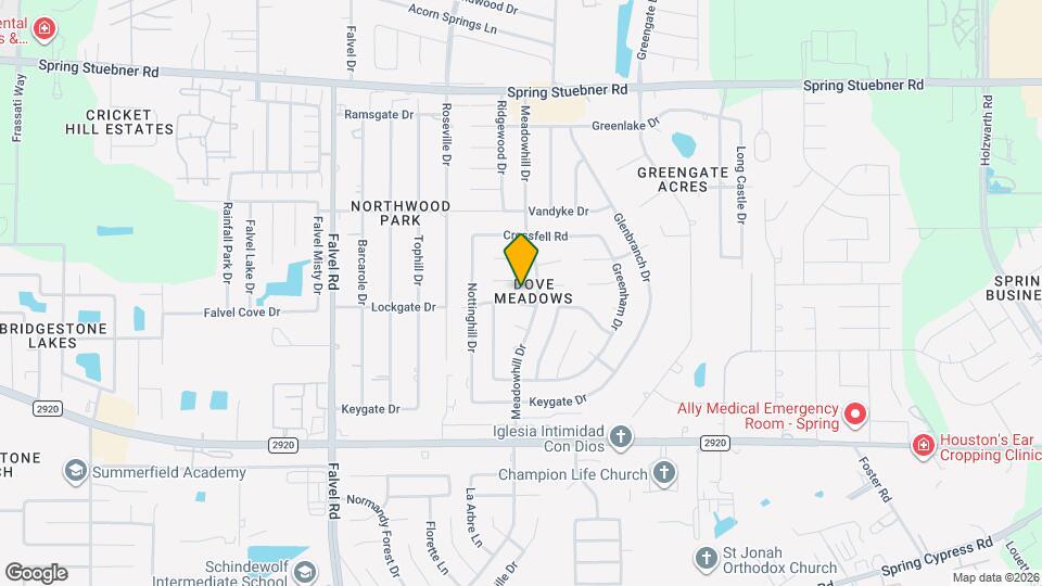 21506 Bluebonnet Meadow Ln Map and Location Details