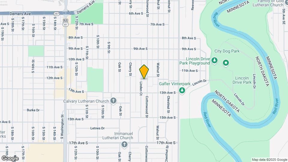 1200 Cottonwood St Mapa y Detalles de la Ubicación