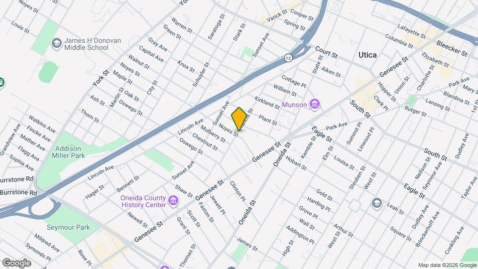 Genesee Crossing Map and Location Details