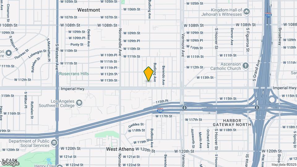 11244 Van Buren Ave Map and Location Details