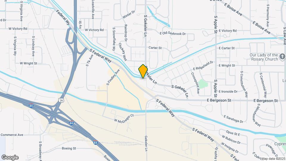 3565 S Gekeler Ln Map and Location Details