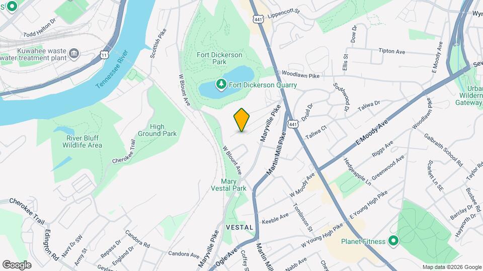 714 Baldwin Ave SW Map and Location Details