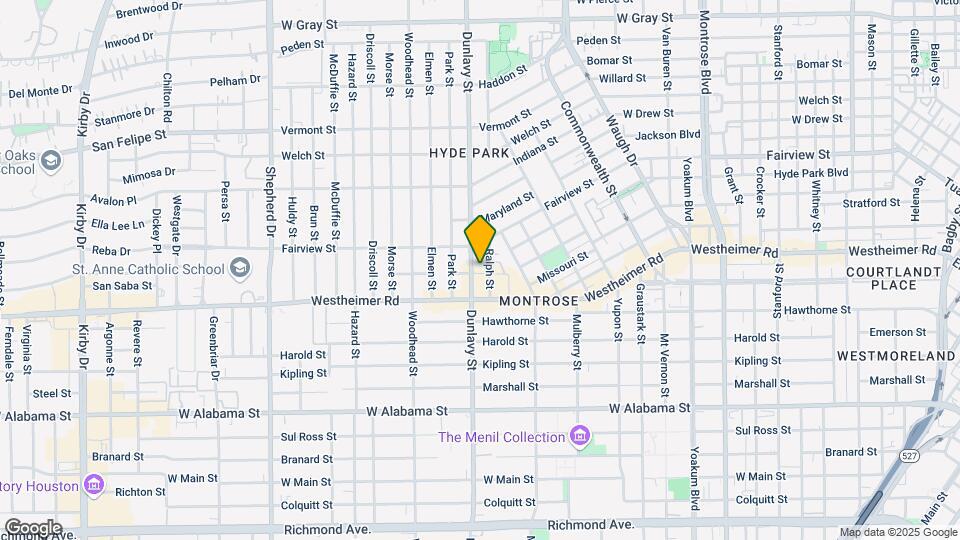 1844 Missouri St Map and Location Details