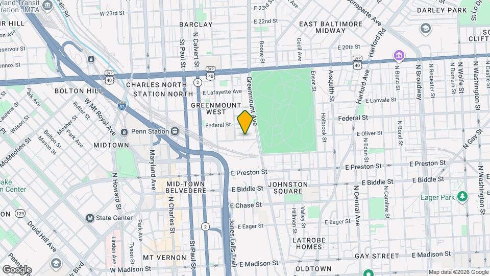 428 E Oliver St Map and Location Details