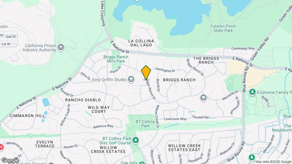 134 Briggs Ranch Dr Map and Location Details