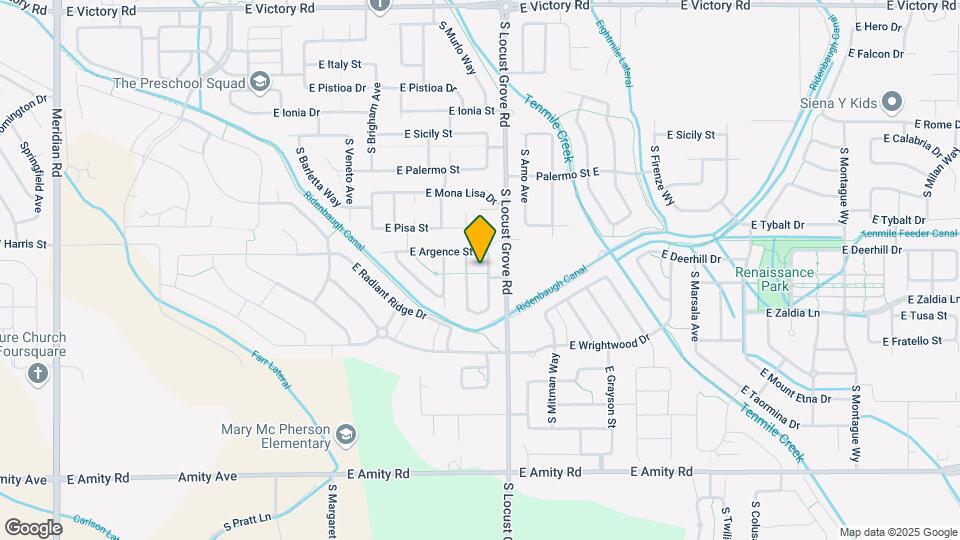4087 S Murlo Ave Mapa y Detalles de la Ubicación