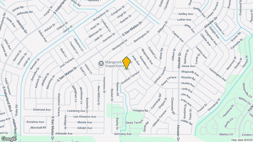 4251 Galvin Ln Mapa y Detalles de la Ubicación