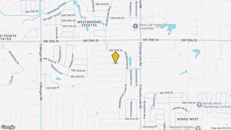 9124 SW 32nd St Map and Location Details