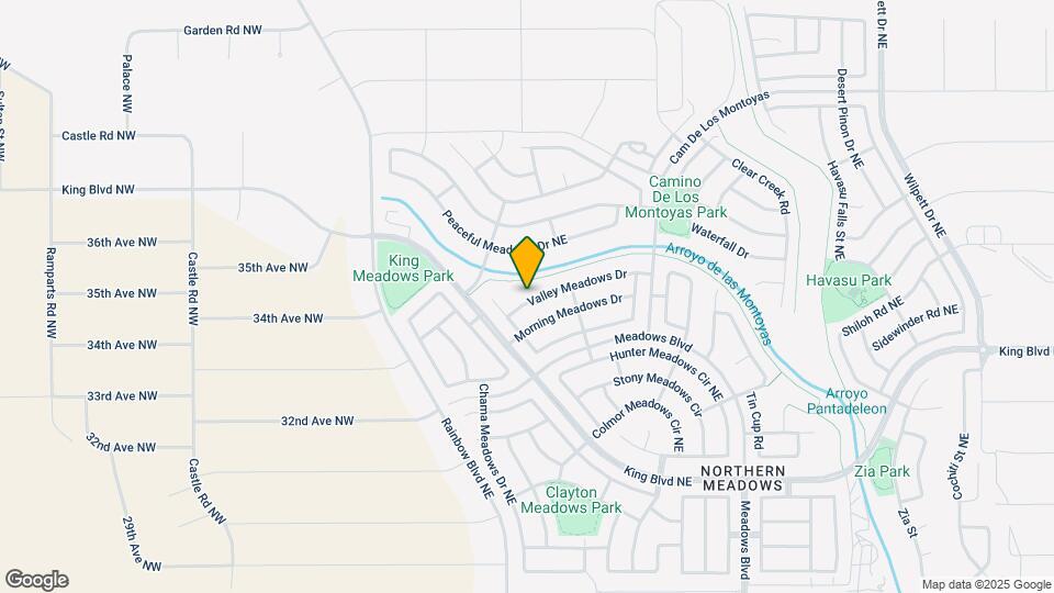 625 Valley Meadows Dr NE Map and Location Details