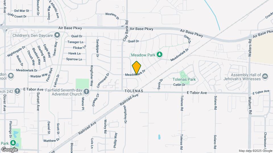 1385 Meadowlark Dr Map and Location Details