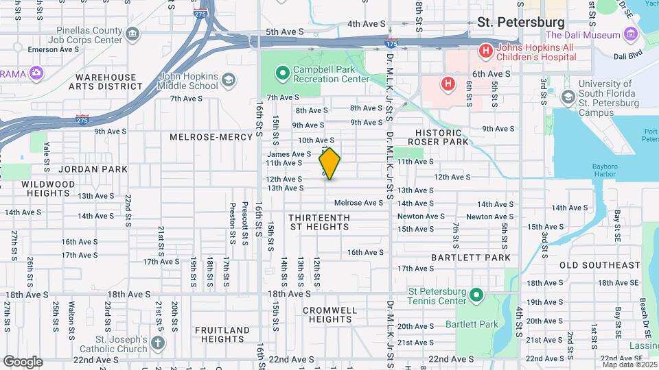 1125 13th Ave S Map and Location Details