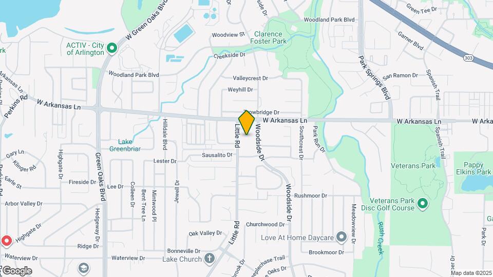 Asher Point Arlington Map and Location Details