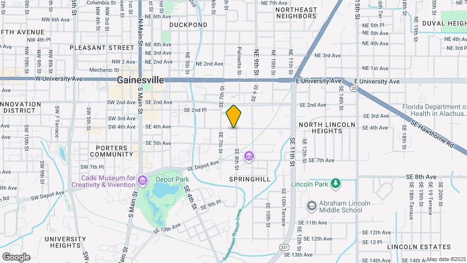 735 SE 4th Ave Map and Location Details