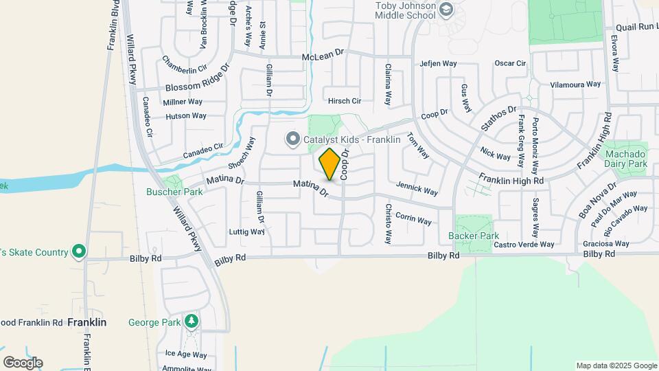 5512 Claudied Way Map and Location Details
