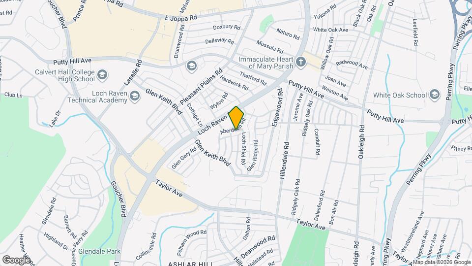 1730 Aberdeen Rd Map and Location Details