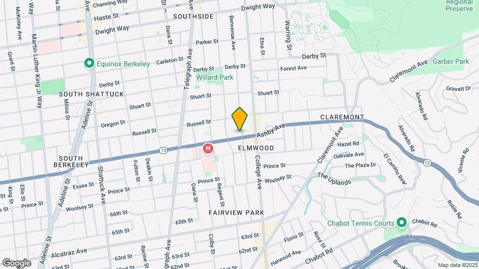 2623 Ashby Ave Map and Location Details