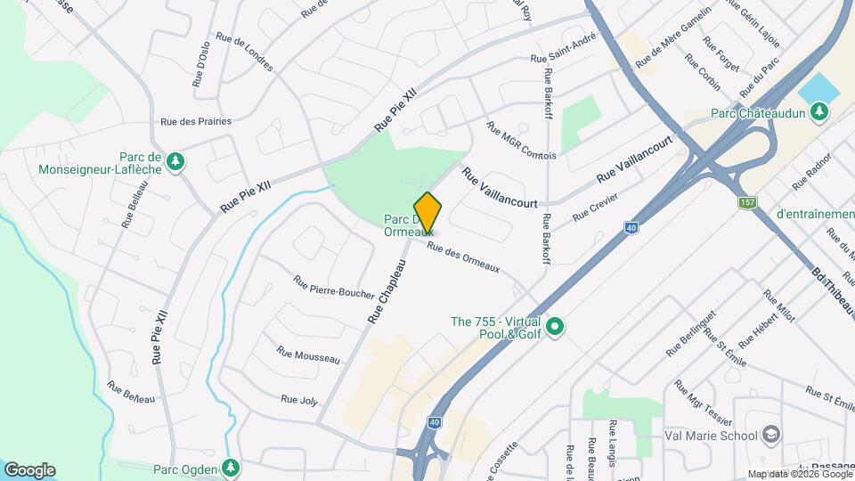 16A Des Ormeaux Rue Map and Location Details