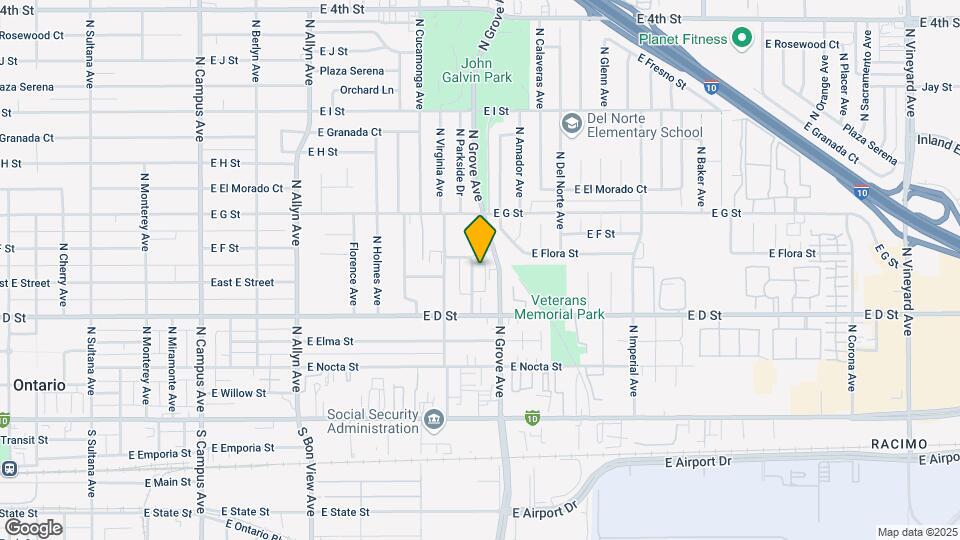 504 N Parkside Dr Map and Location Details